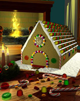 Gingerbread house